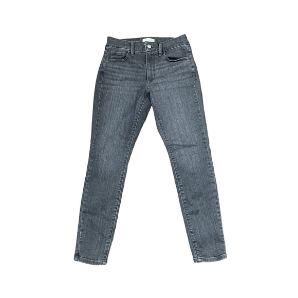 Universal Thread High Rise Skinny Jeans Size 2/26S Womens Black Gray Denim 26X27 - Picture 1 of 5